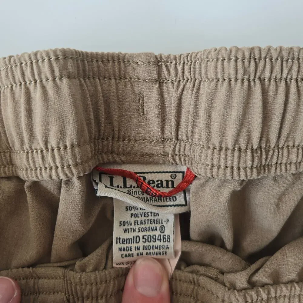 L.L.Bean Men’s Stretch Performance Shorts - Tan - Size XL